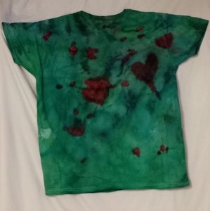 Tie Dye T-shirt Valentines Day